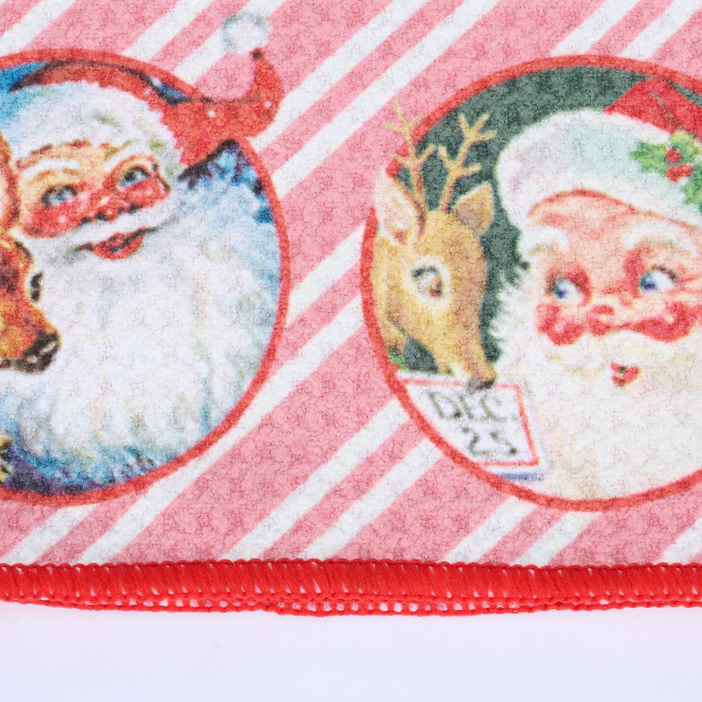 Santa Faces Kitchen Towel