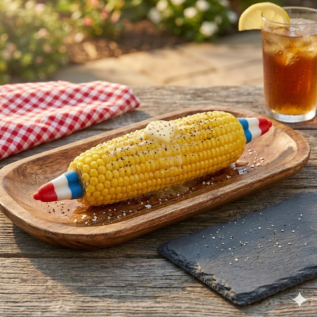 Outset Popsicle Themed Corn Handles, Set of 4 Pairs