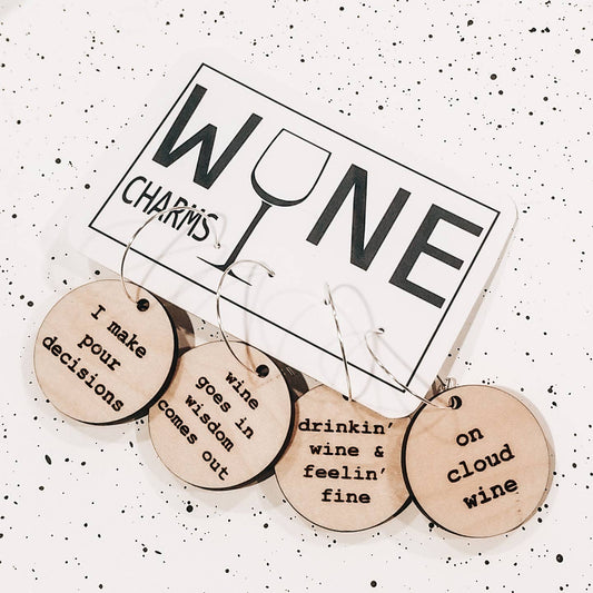 Pour Decisions Wine Charms