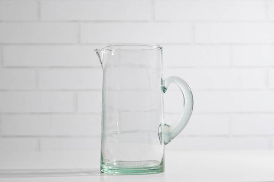 Recycled Glass Pitcher