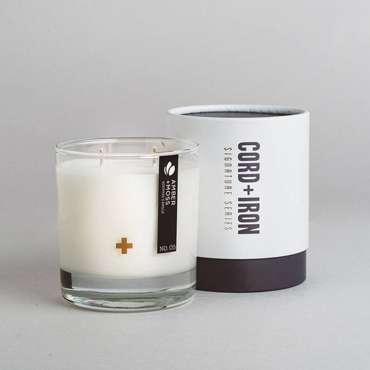 Amber + Moss - Premium Soy Candle