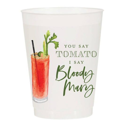 I Say Bloody Mary Frosted Cups