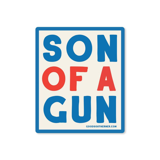 Son Of A Gun Sticker