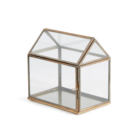 COTTAGE TERRARIUM SMALL GOLD