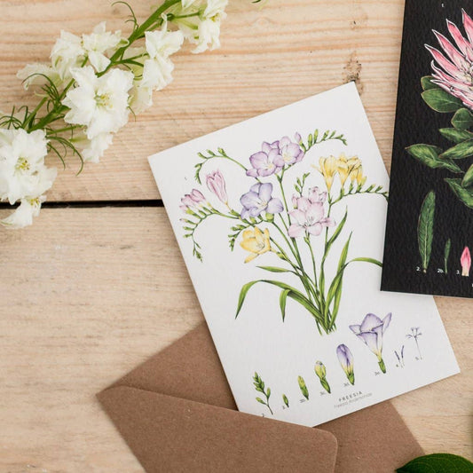 Freesia Card