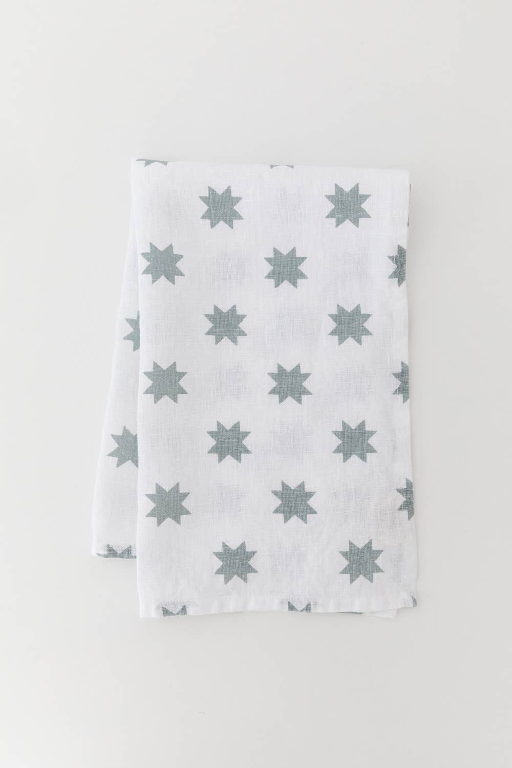 Light Blue Star - Tea Towel