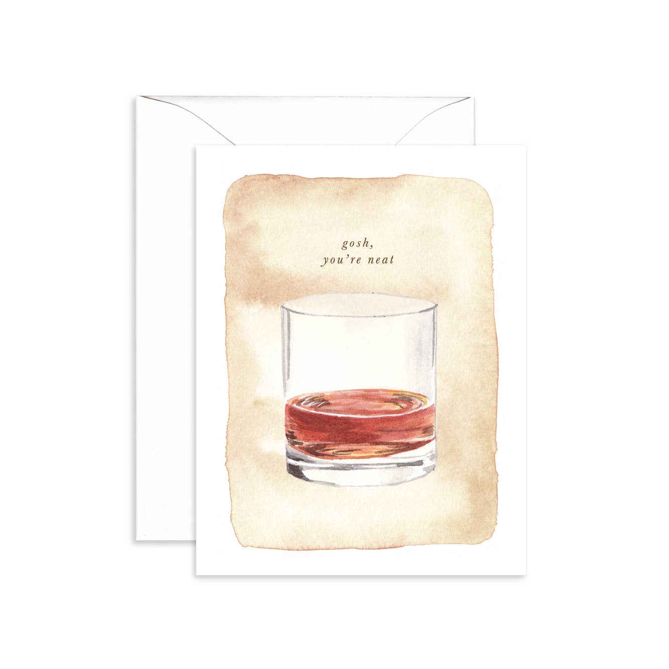 You're Neat - Whiskey Card
