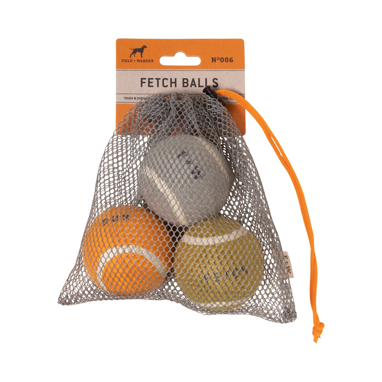 Dog Fetch Balls, Pack of 3