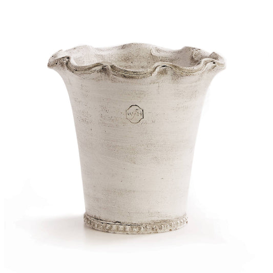 Wakefield Handmade Festonee Vase - #4 White