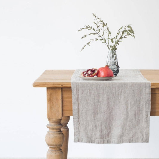 Linen Table Runner - Natural