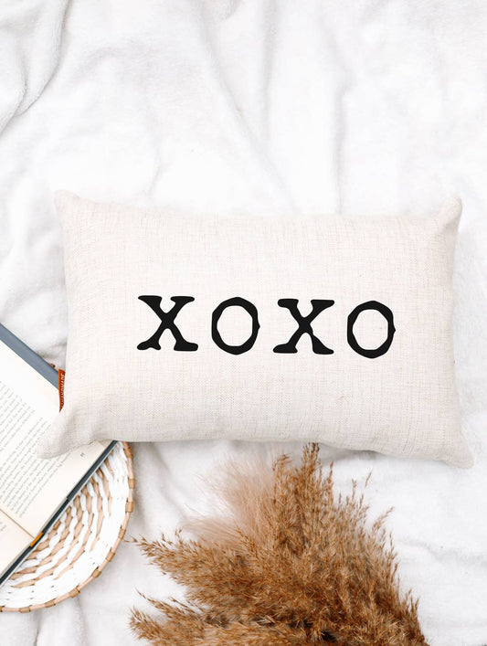 XOXO Valentine's Day Pillow