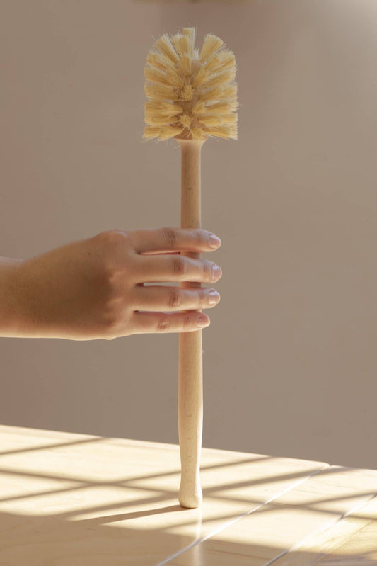 CASA AGAVE® Multipurpose Brush - Extra Long Wooden Handle
