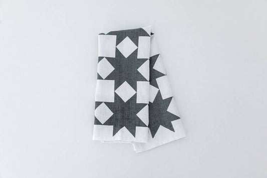 Sawtooth Block - Tea Towel