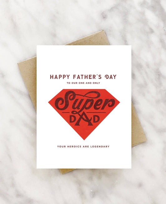super dad father's day card